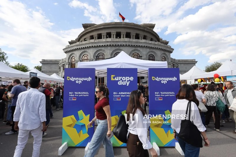 Опрос 2026: 72% армян считают отношения с ЕС хорошими, 56% доверяют ЕС больше других