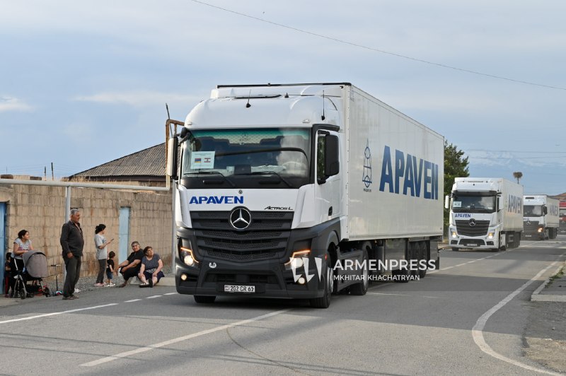 Армения отправила гуманитарную помощь в Ливан через армяно-турецкую границу