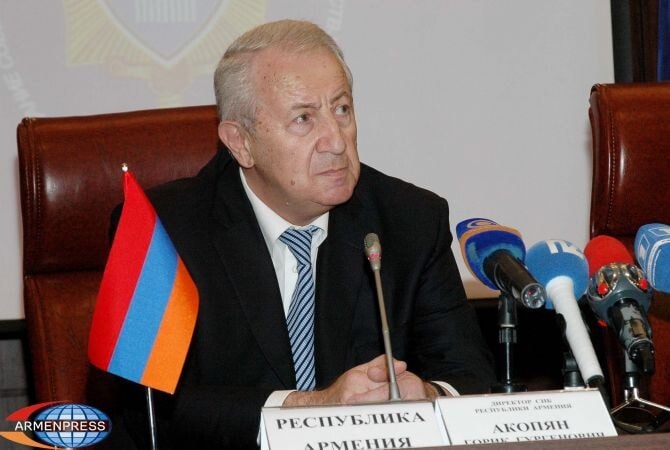 В Ереване возбуждено уголовное дело против бывшего директора СНБ Горика Акопяна по событиям 2008 года
