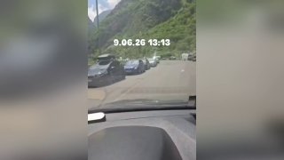 Армяне из РФ возвращаются через Верхний Ларс после участия в выборах