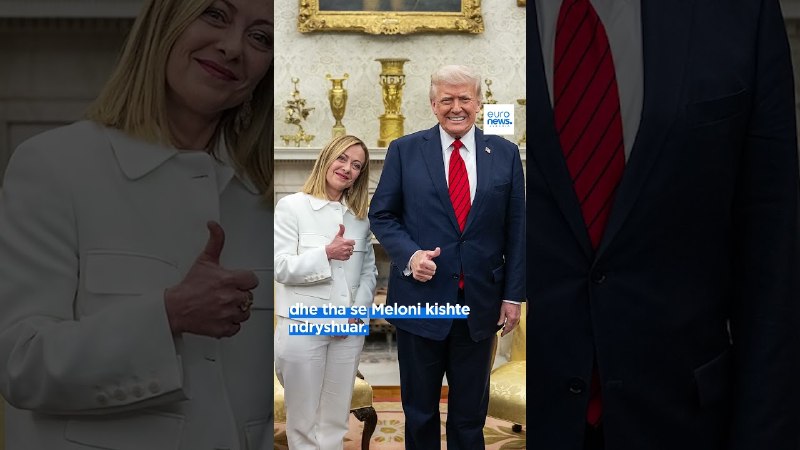 Трамп заявил, что премьер Италии «умоляла» о фото: реакция Мелони и отмена визита Таяни