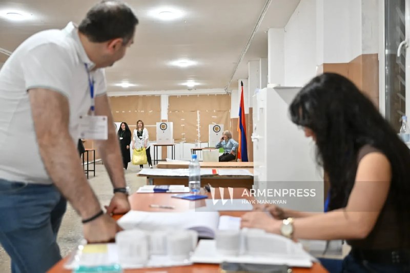 ЦИК Армении опубликовал протоколы парламентских выборов 7 июня: «Процветающая Армения» близка к проходу